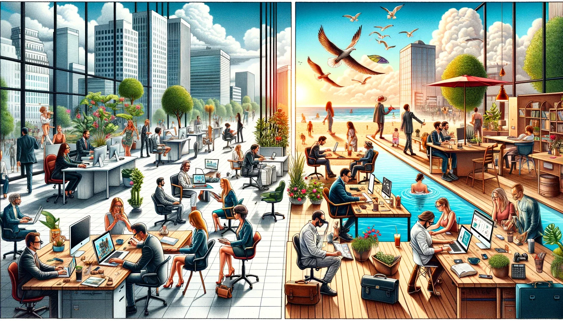 Wie Virtuelle Büros die Coworking-Welt erobern