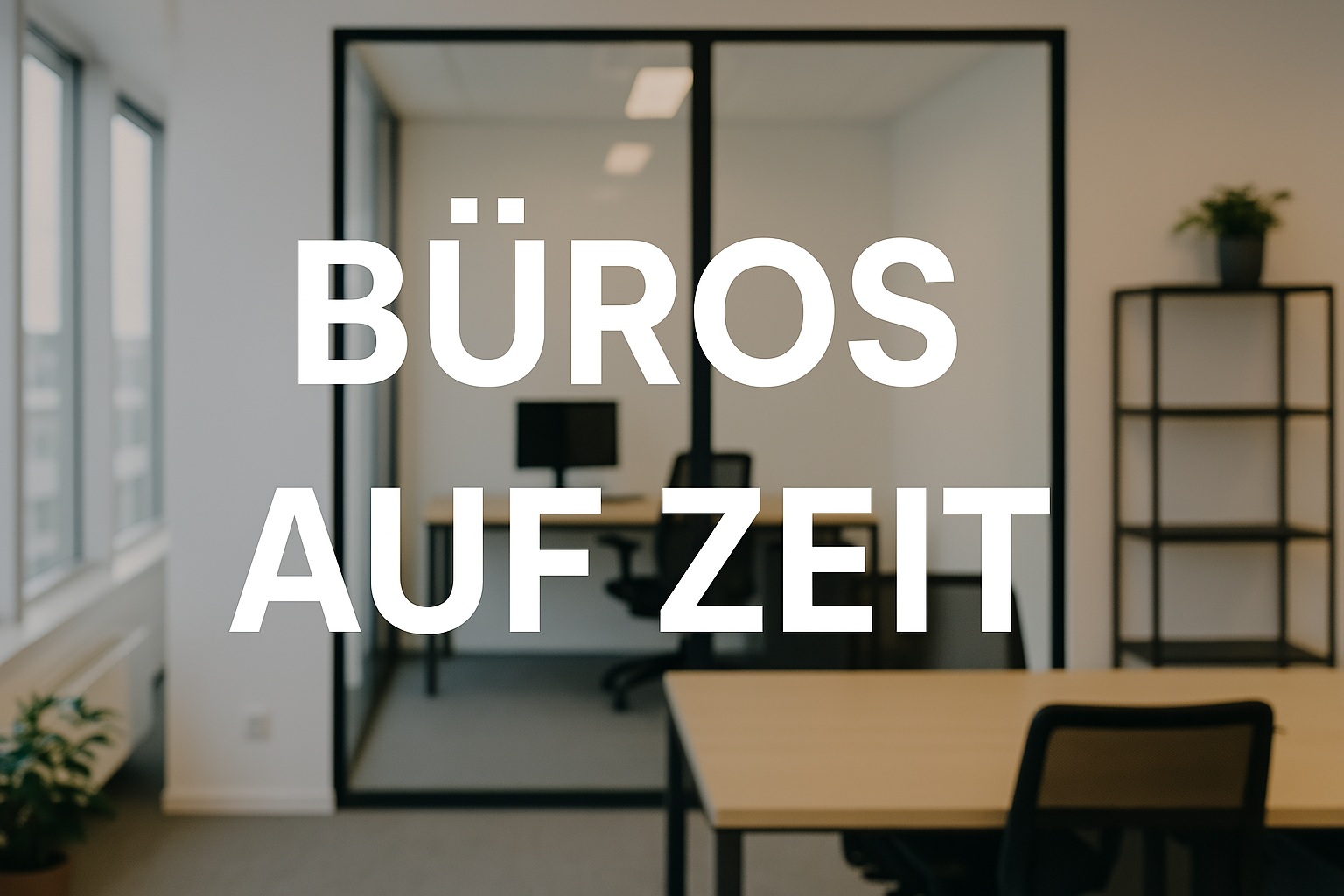 Büros auf Zeit: Die clevere Lösung für flexible Unternehmen