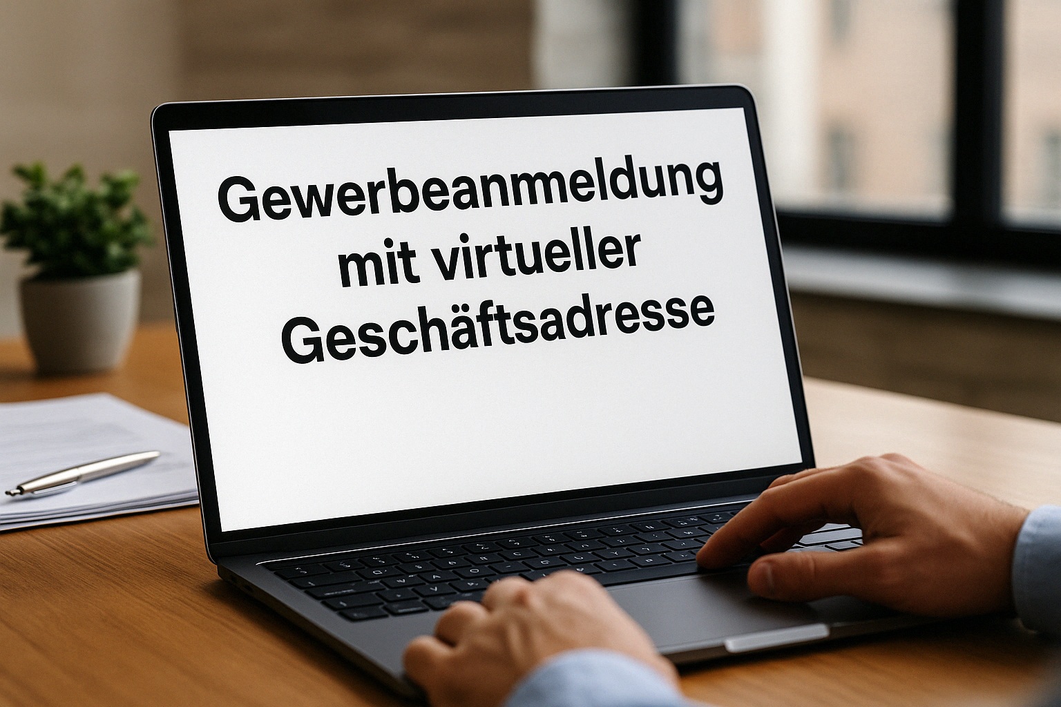 Gewerbeanmeldung mit virtueller Geschäftsadresse
