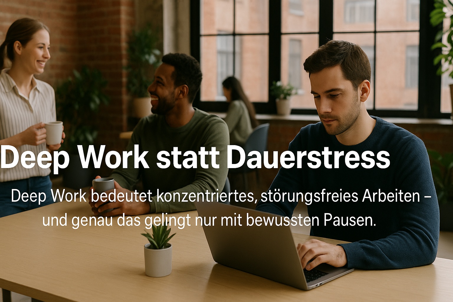 Deep Work statt Dauerstress: Warum Pausen produktiv machen