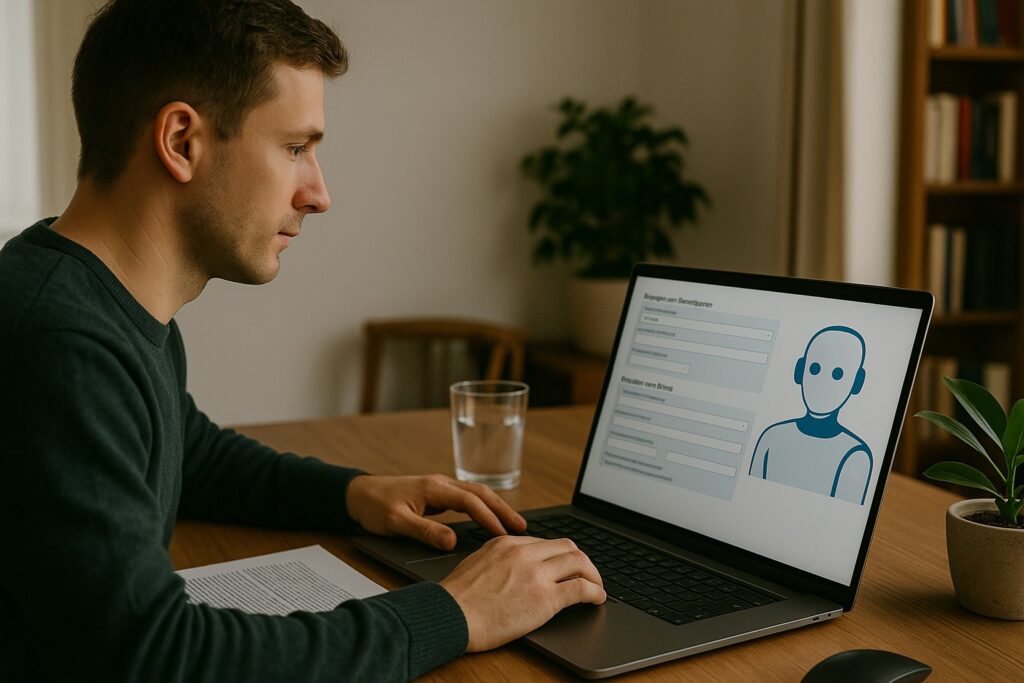 Gewerbeanmeldung per KI 2 Gewerbeanmeldung 2025 leicht gemacht: Mit KI und digitalen Tools erledigst du die Anmeldung beim Gewerbeamt und Handelsregister schnell und papierlos.