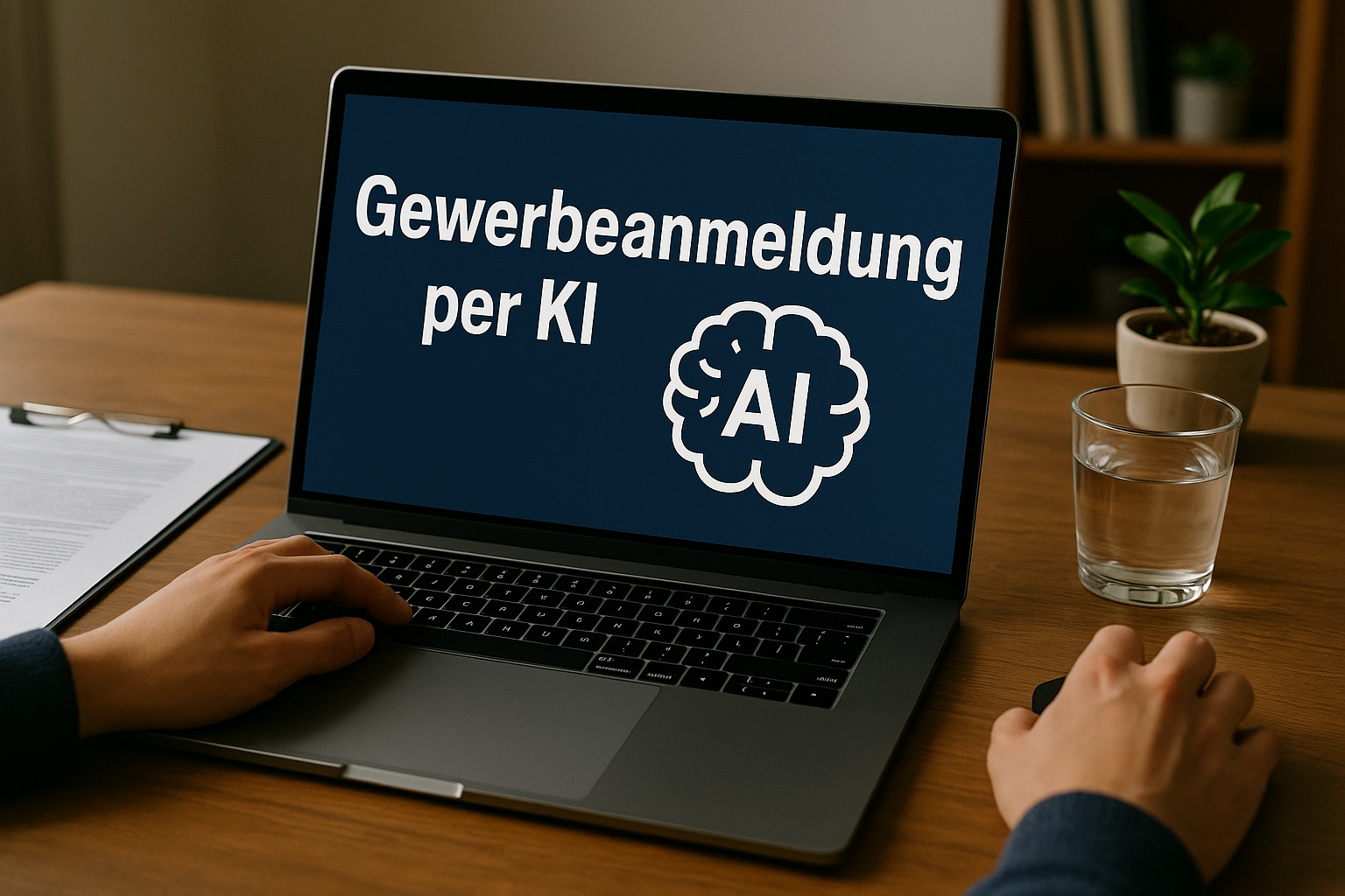 Gewerbeanmeldung per KI » CoWoNE