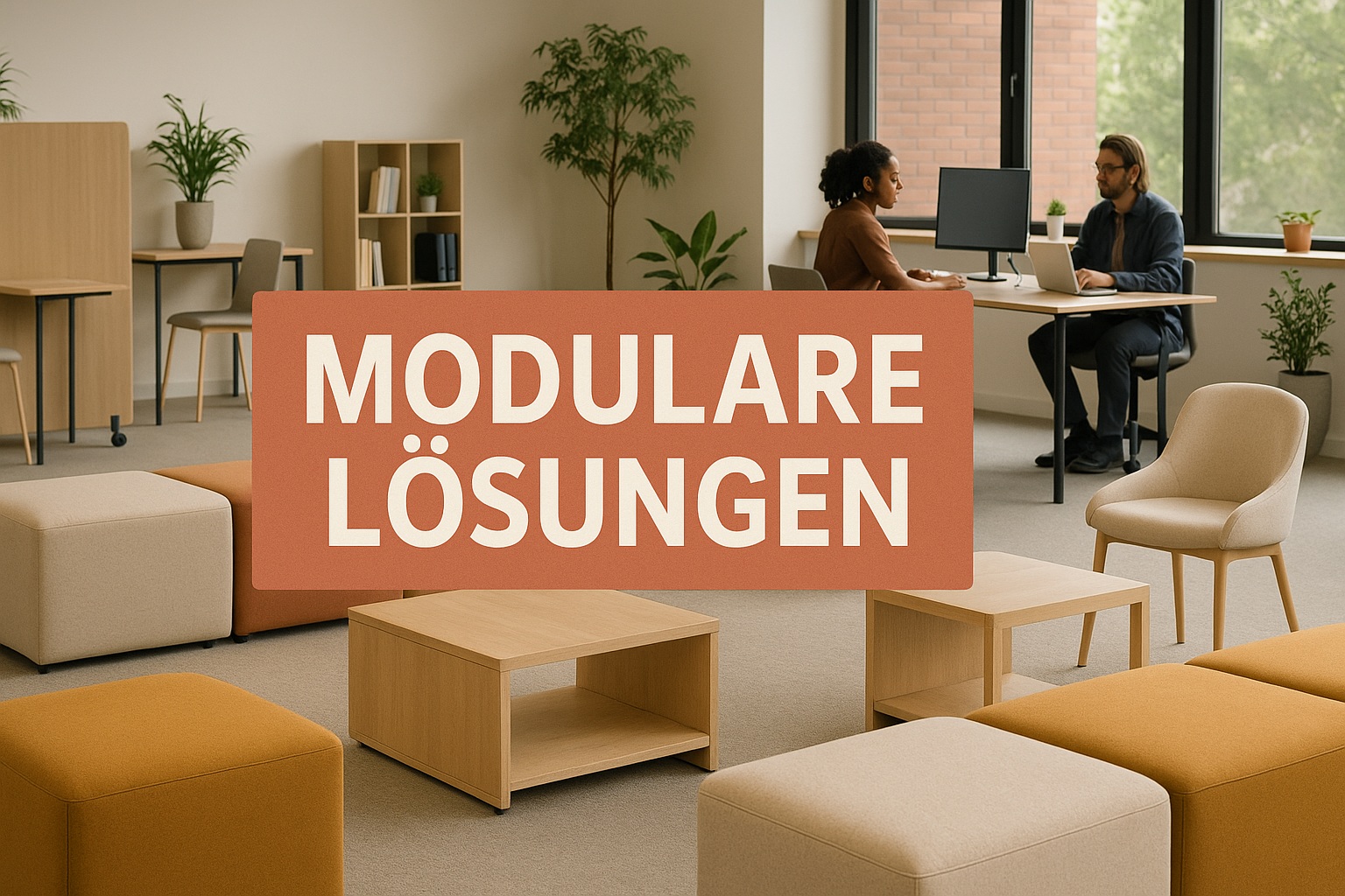 Modulare Lösungen im Coworking Space