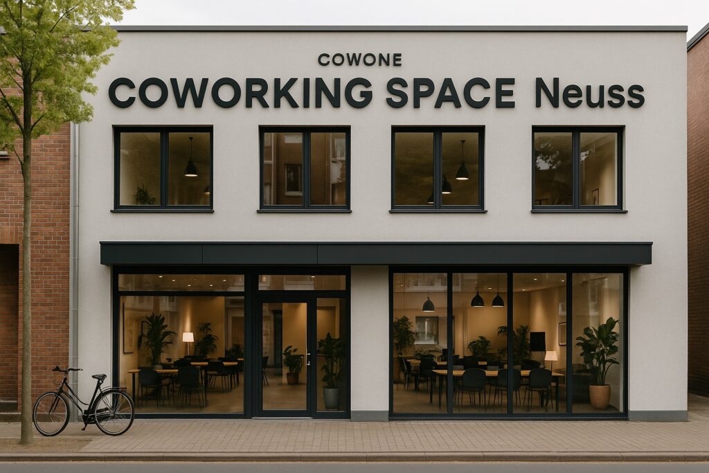Coworking Space Neuss – Büro, Arbeitsplatz & Geschäftsadresse mieten 2 cowone im zentrum von neuss bietet mehr als nur zentrale lage