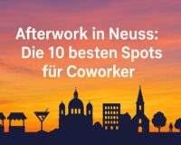 Afterwork in Neuss: Die 10 besten Spots für Coworker – entdecke Tipps für Drinks, Freizeit & Networking, um deinen Feierabend entspannt ausklingen zu lassen.