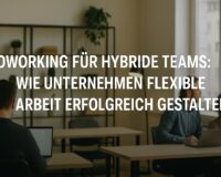 So setzen Unternehmen flexible Arbeitsmodelle erfolgreich um: mit Coworking, flexibler Infrastruktur, höherer Produktivität und mehr Teamzusammenhalt.