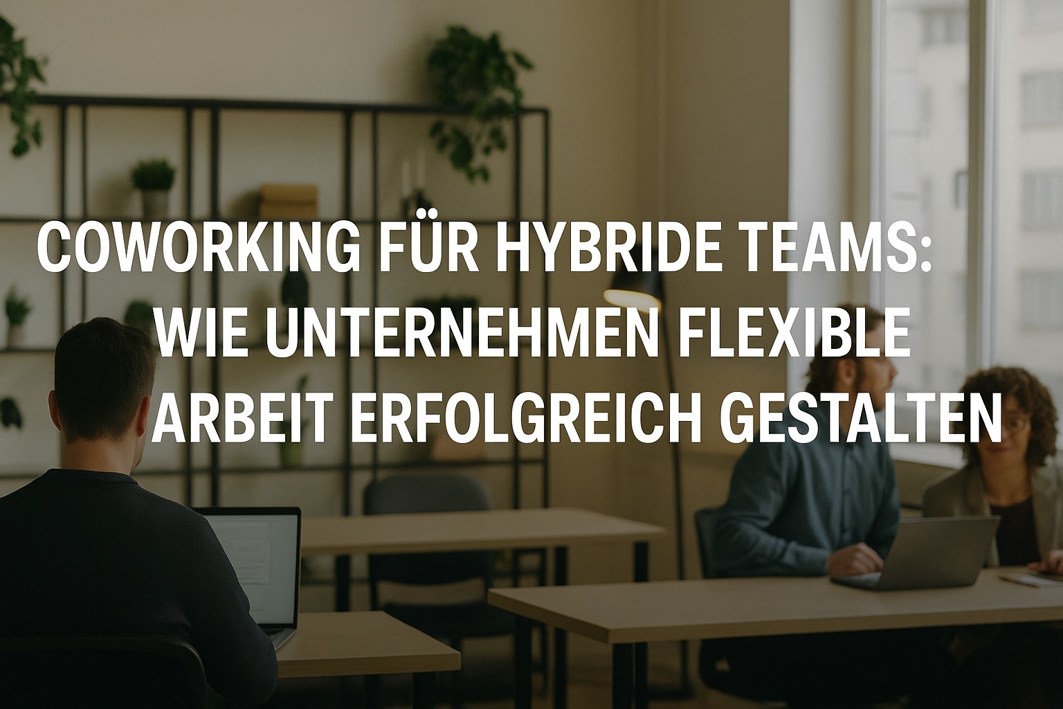 Coworking für hybride Teams: Flexible Arbeitsmodelle richtig umsetzen