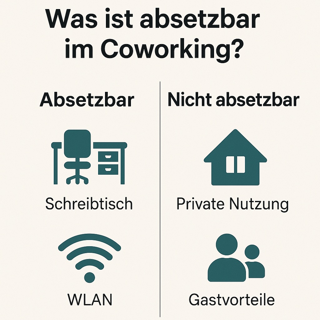 Coworking steuerlich absetzen: So sparst du als Freelancer 2 coworking steuerlich absetzen was geht und was geht nicht