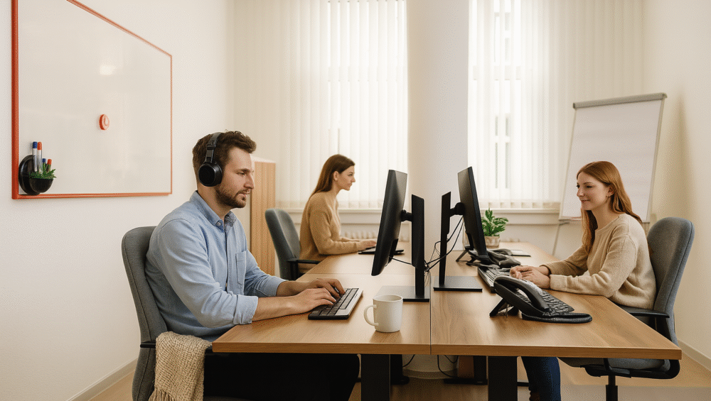 Du profitierst als Resident Member von einer guten Balance aus Flexibilität und Verlässlichkeit, ohne dich gleich auf ein komplettes Büro festzulegen