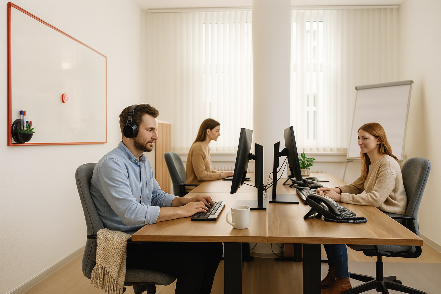 Du profitierst als Resident Member von einer guten Balance aus Flexibilität und Verlässlichkeit, ohne dich gleich auf ein komplettes Büro festzulegen
