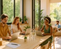 Erfahre, warum Coworking im Sommer die bessere Wahl ist als Homeoffice – mit frischer Luft, Community, Flexibilität und mehr Lebensqualität beim Arbeiten.