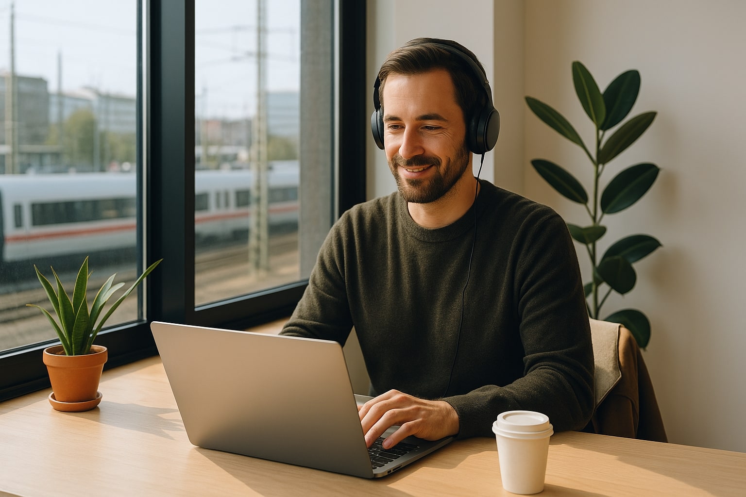Mobiles Arbeiten beginnt im Coworking Space