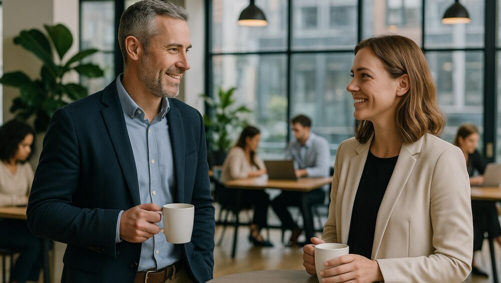 Corporate Coworking senkt Kosten, beschleunigt Projekte und steigert Arbeitgeberattraktivität. Erfahren Sie, warum Konzerne flexible Flächen jetzt nutzen.