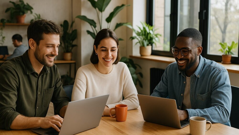 Coworking steigert Motivation, Produktivität & Zufriedenheit. Entdecken Sie, warum flexible Arbeitsplätze die Zukunft moderner Mitarbeiterbindung sind.