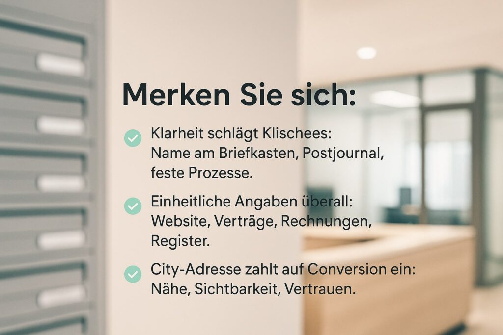 Briefkastenfirma? 9 Mythen über Coworking-Adressen 2 Sind Coworking-Adressen nur Briefkastenfirmen, Briefkastenfirma