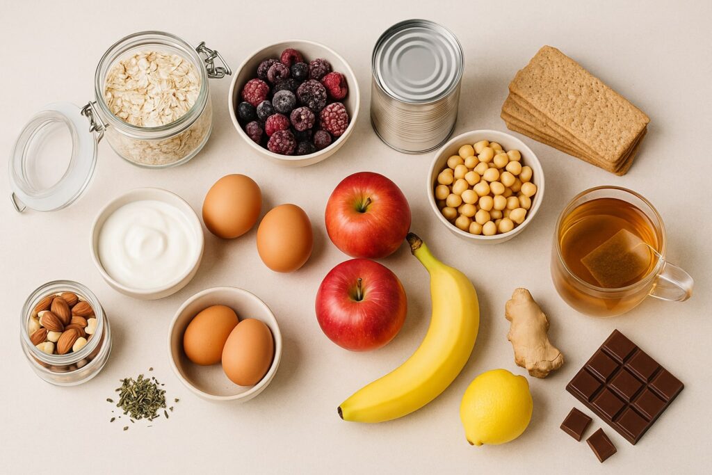 Snack smart: Die beste Brainfood-Liste für lange Schreibtage 2 Snack smart für lange Schreibtage Brainfood-Liste mit schnellen günstigen Snacks, Timing- und Portionstipps, Meal-Prep, Einkaufsliste & Tagesplan – ohne Nachmittagstief.