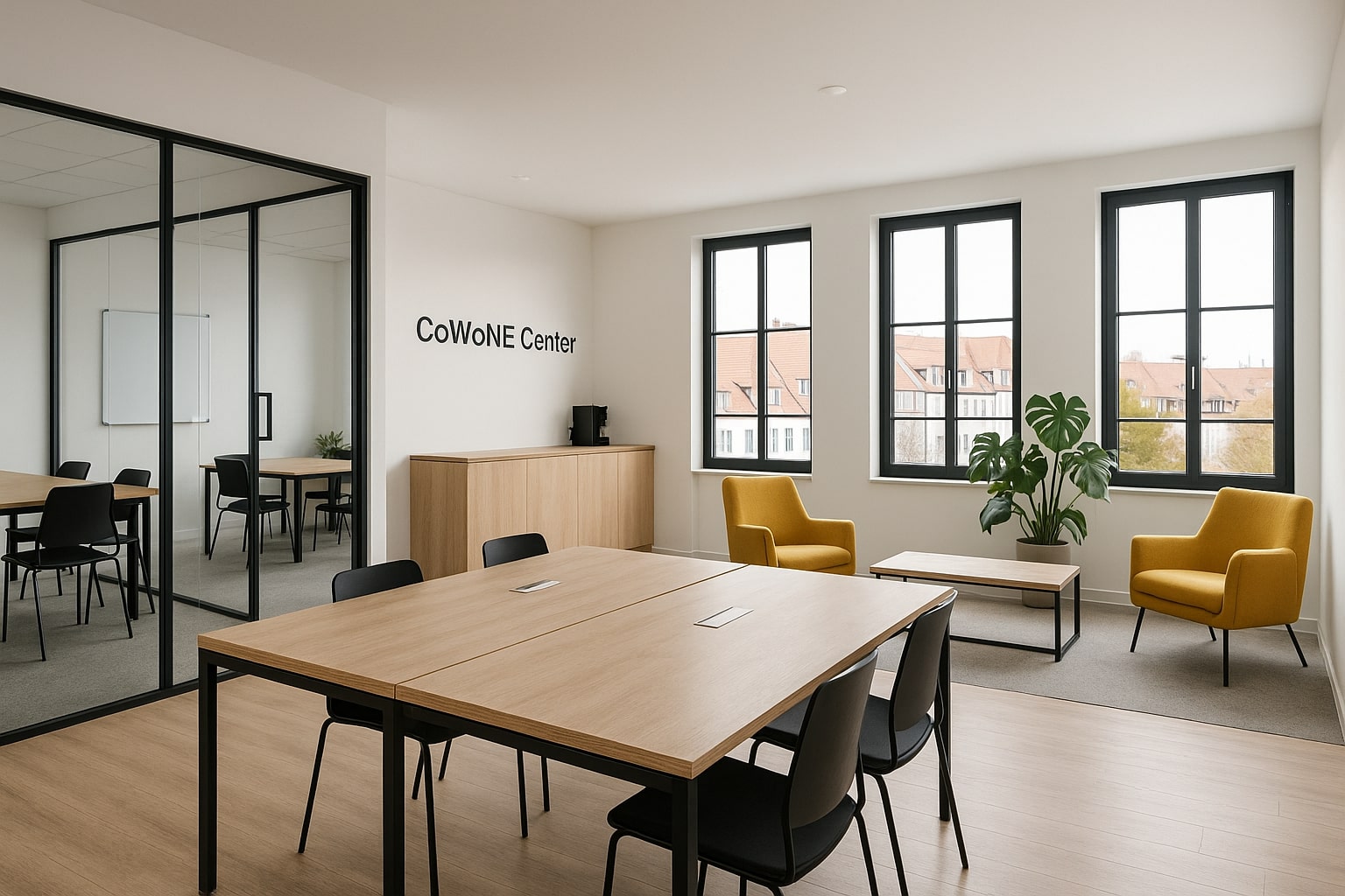 Coworking &amp; Büroflächen Erlangen – fair, flexibel, sofort