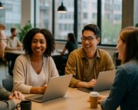Coworking ist die Zukunft überregional arbeiten, flexibel buchen, vernetzt bleiben. Connected Spaces stellen den Menschen ins Zentrum der Arbeit.