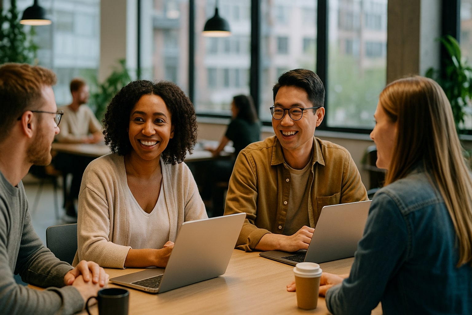 Die Zukunft des Büros ist der Mensch: Flexibel, überregional & verbunden im Coworking