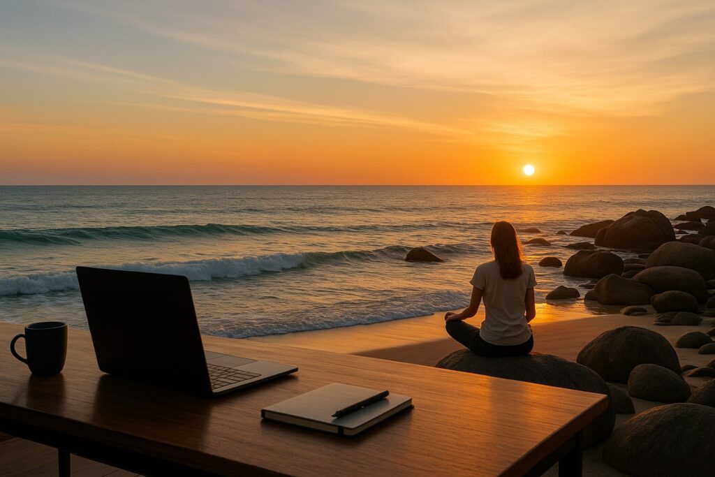 Erfahren Sie, wie Coworking Spaces helfen, Burnout vorzubeugen, psychische Gesundheit am Arbeitsplatz zu stärken und die Work-Life-Balance zu verbessern.
