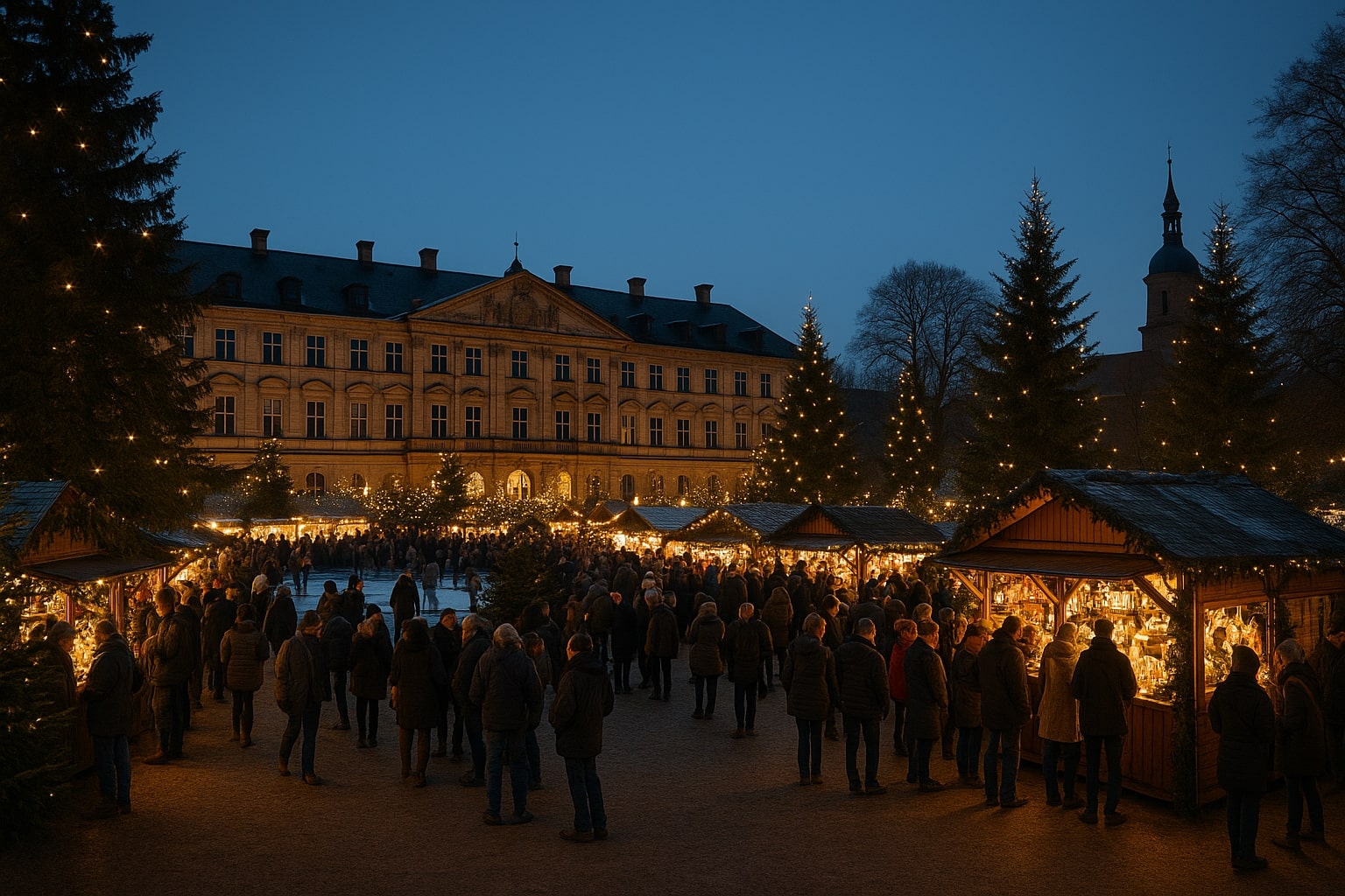 Weihnachtszeit Erlangen 2025: Märkte &amp; Events im Zentrum