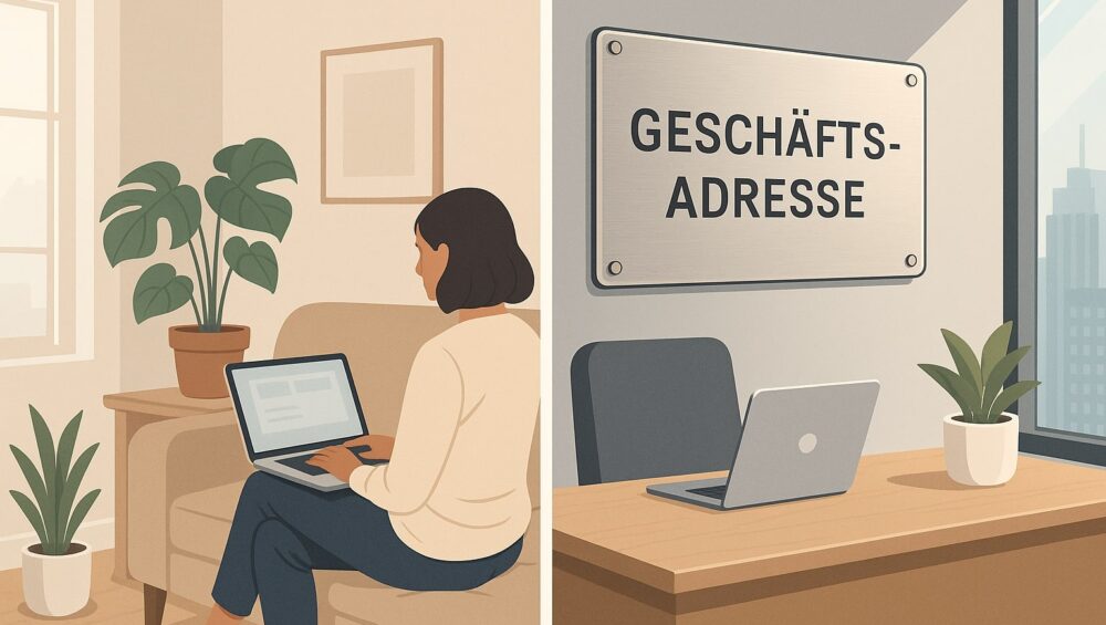 Darf ich meine Privatadresse als Geschäftsadresse nutzen Erfahren Sie, was erlaubt ist, welche Risiken drohen und welche Alternativen sinnvoll sind.