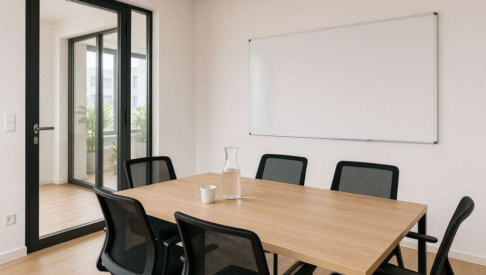 Warum Coworking in Erlangen die perfekte Lösung ist 8 Flexibles Coworking in Erlangen Büro mieten ab Tag, zentral & modern. Ideal für Freelancer, Startups & Selbstständige. Jetzt Probe-Tag sichern!