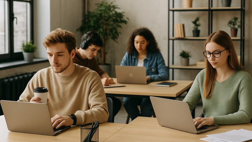 Coworking in Erlangen für Studierende & Side Hustles 1 Coworking in Erlangen für Studierende & Side Hustles Flexdesk oder Fixdesk, 247-Zugang per Code, Fokus statt Ablenkung. Jetzt Platz sichern!