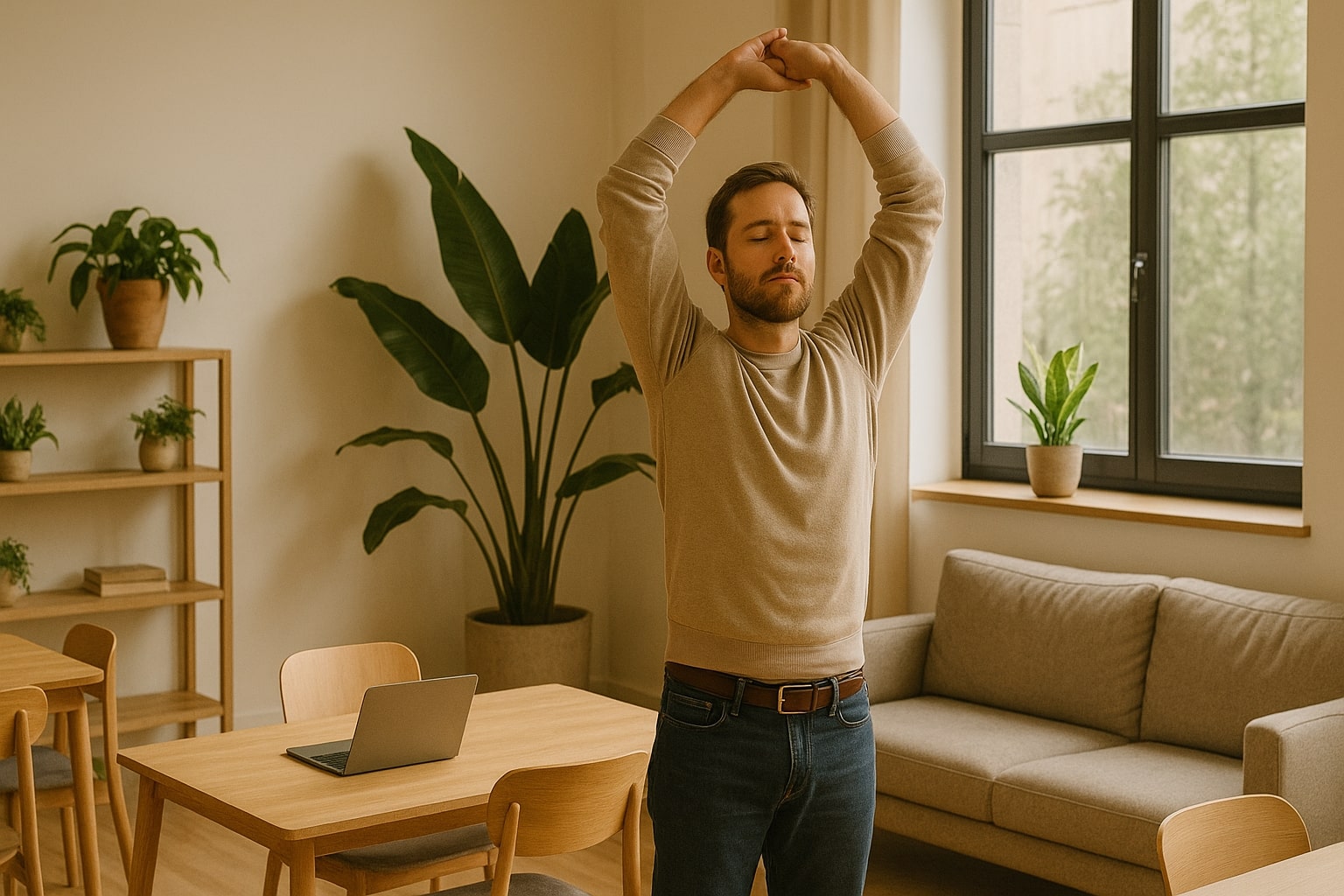 Mini-Mindfulness-Breaks: So nutzt du 10 Minuten im Coworking Space für effektiven Stressabbau