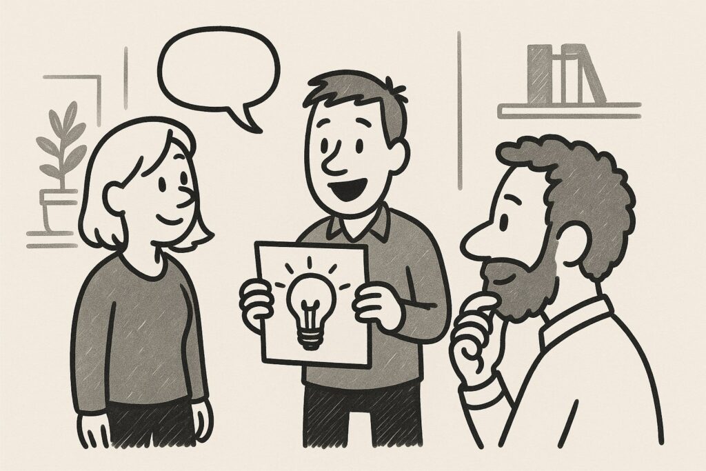 Pitch-Deck Basics So bauen Sie eine klare Story, vermeiden typische Fehler und bekommen in Coworking-Communities schnelles Feedback, das Ihr Deck verbessert.