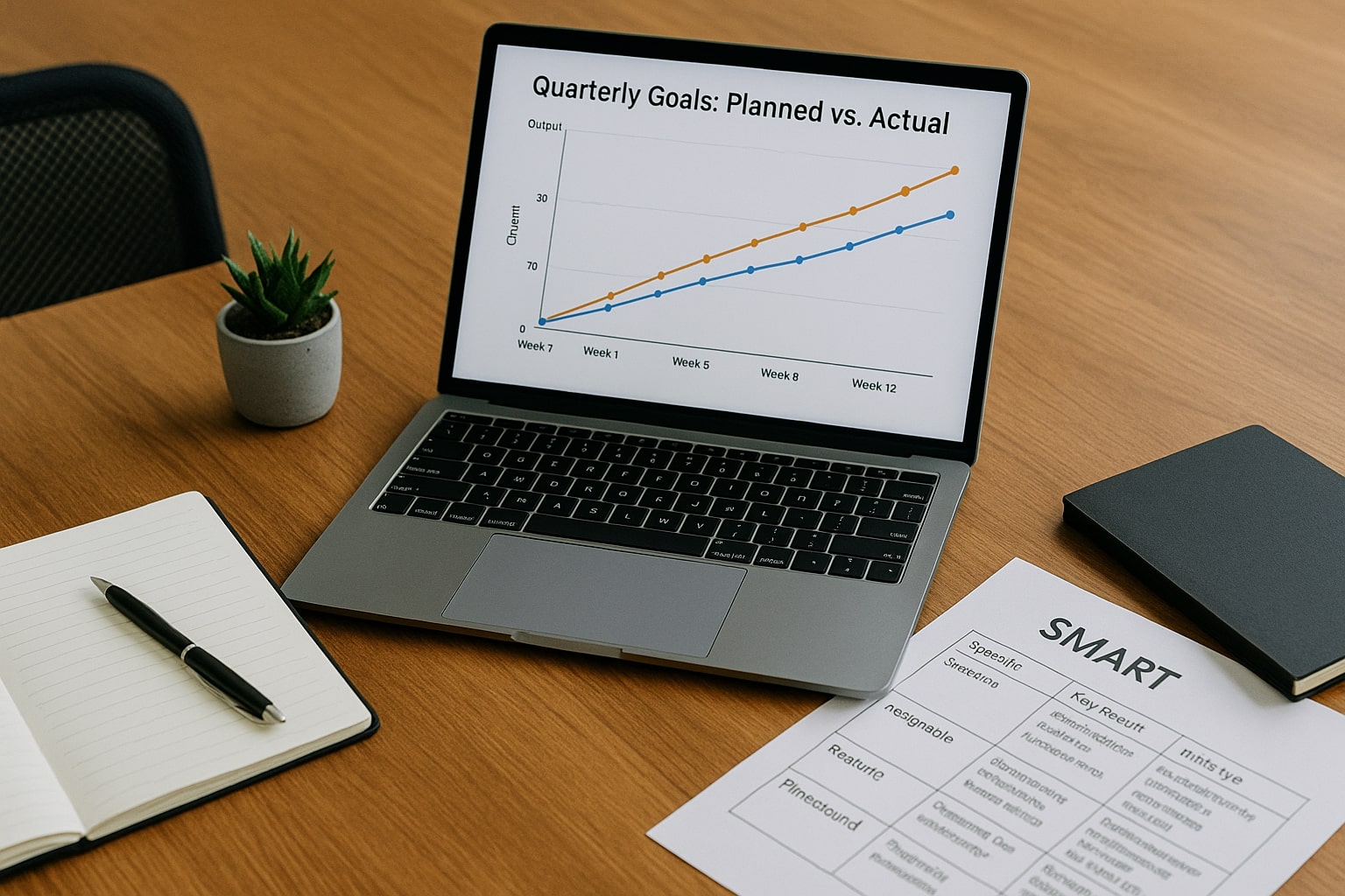 Zielplanung im Quartal: So setzen Sie OKRs und SMART realistisch um