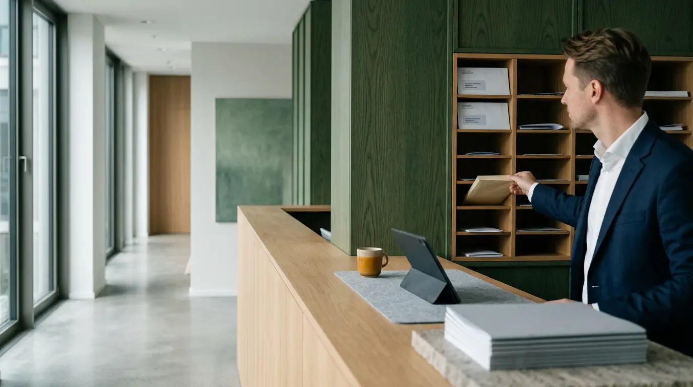 firmensitz als anschrift im coworking space